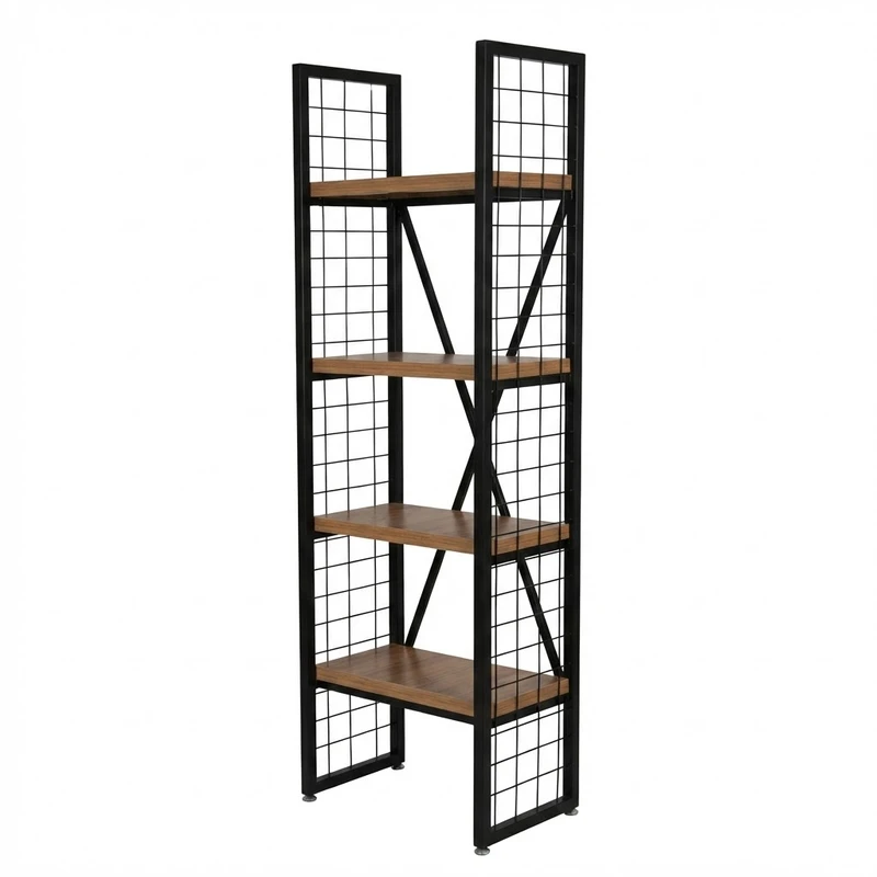 کتابخانه چهار طبقه مدل مینیمال بارانا SD_41