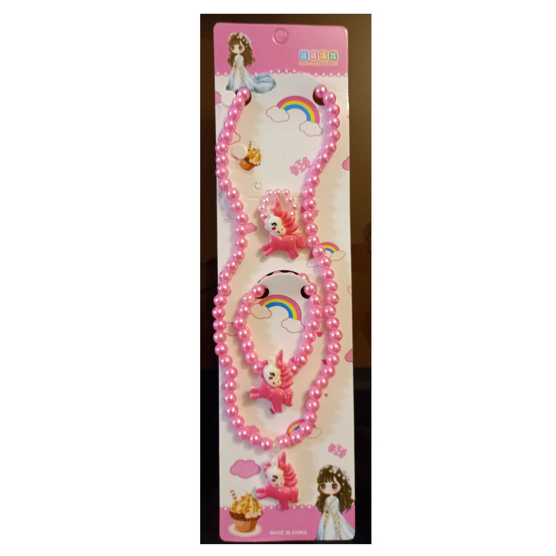 نیم ست دخترانه مدل اسب پونی کد 77-00