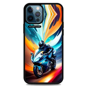 AKAM AMC-WA12PROMAX-MOTORCYCLE-6 Cover For Apple iPhone 12 Pro Max