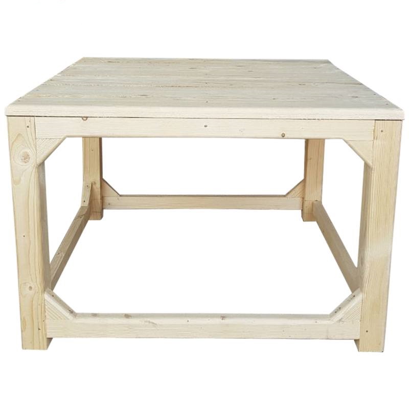 میز کرسی مدل چوبی کد 100x100