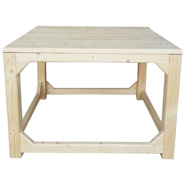 میز کرسی مدل چوبی کد 70x70