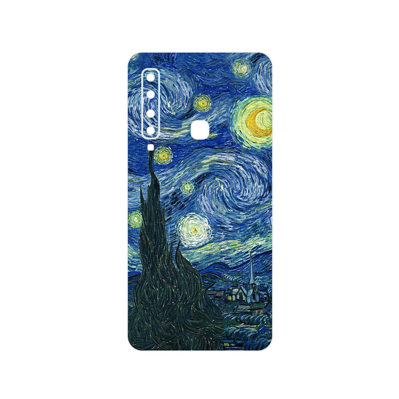 برچسب پوششی ماهوت مدل The Starry Night of van Gogh مناسب برای گوشی موبایل سامسونگ Galaxy A9 2018