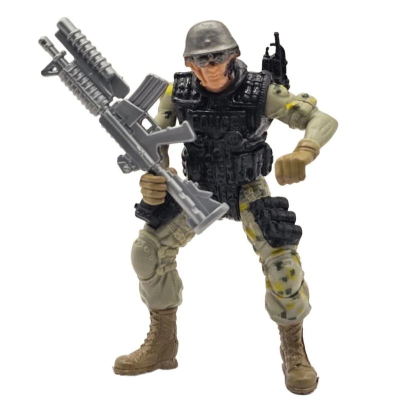 فیگور ناب سل مدل سرباز تفنگدار کد SPECIALFORCES NAAB008  ارتفاع 10 سانتی‌متر