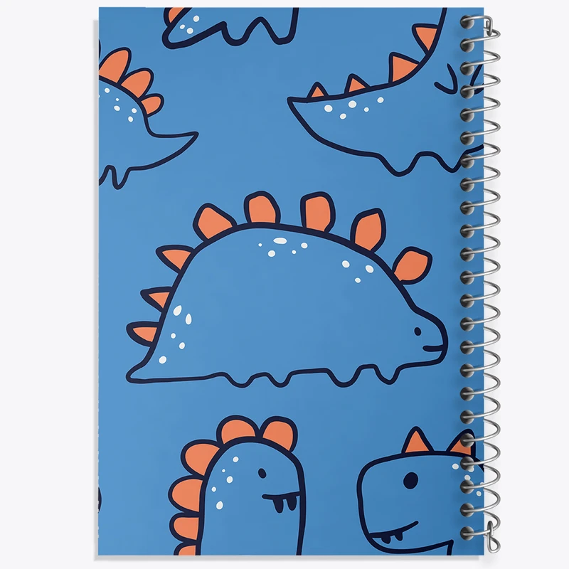 دفتر مشق 50 برگ خندالو طرح دایناسور کد N961