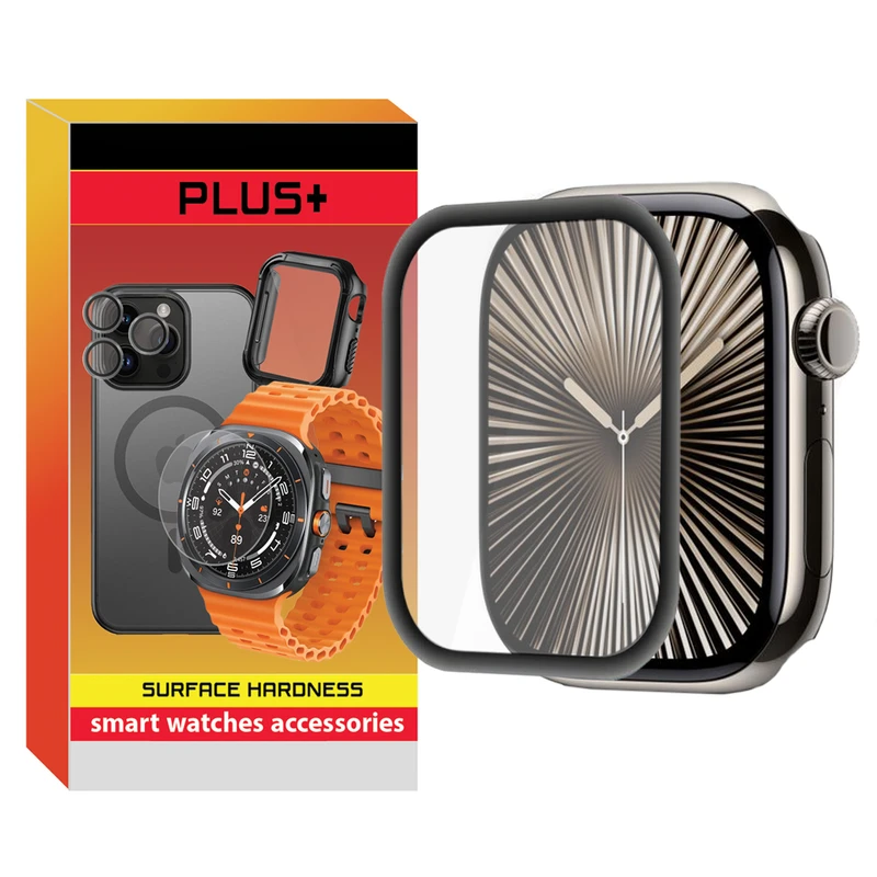 محافظ صفحه نمایش پلاس مدل Pmma-PL مناسب برای اپل واچ سری 10 سایز 46 میلی متری