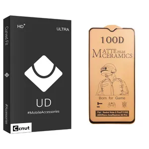 Coconut UD Black Ceramics Screen Protector For Xiaomi Redmi Note 8 Pro