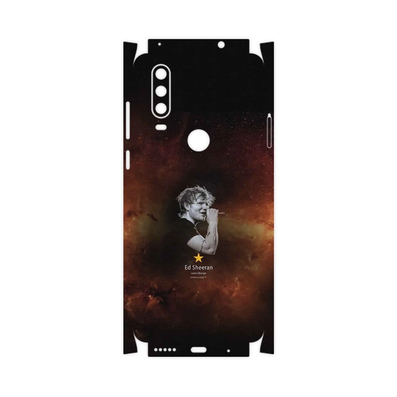برچسب پوششی ماهوت مدل Ed Sheeran-FullSkin مناسب برای گوشی موبایل موتورولا One Action