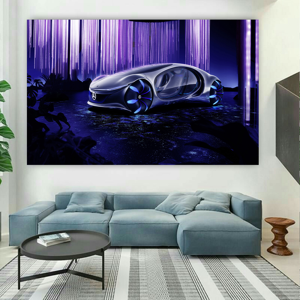 پوستر طرح ماشین مدل Mercedes Benz Vision Avtr کد AR18370
