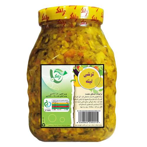 ترشی لیته زالک ترشیز - 2100 گرم