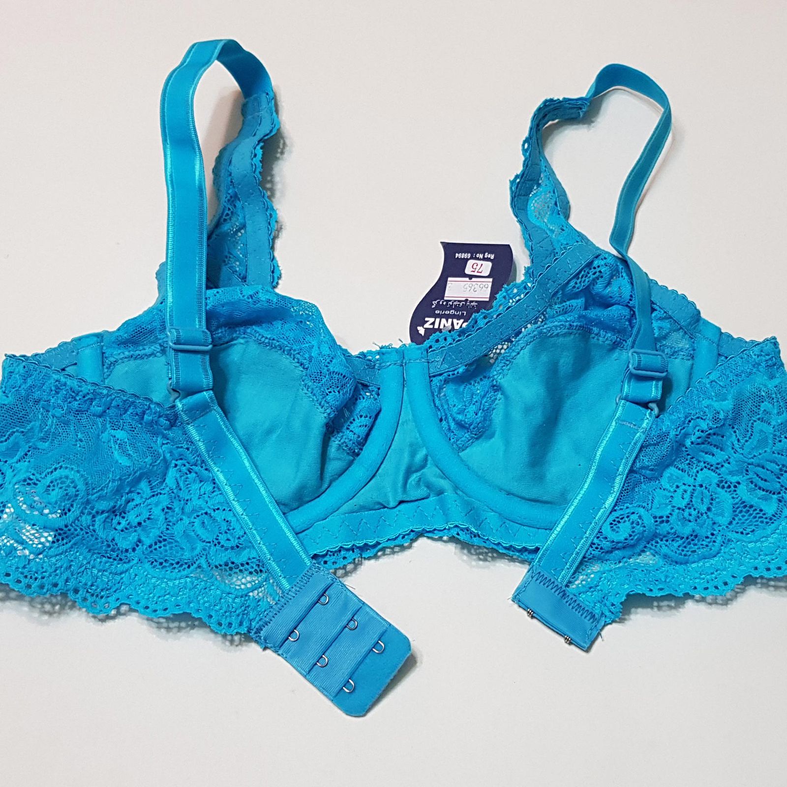 سوتین زنانه پانیذ مدل فنردار گیپوری کد 66365-new -  - 5