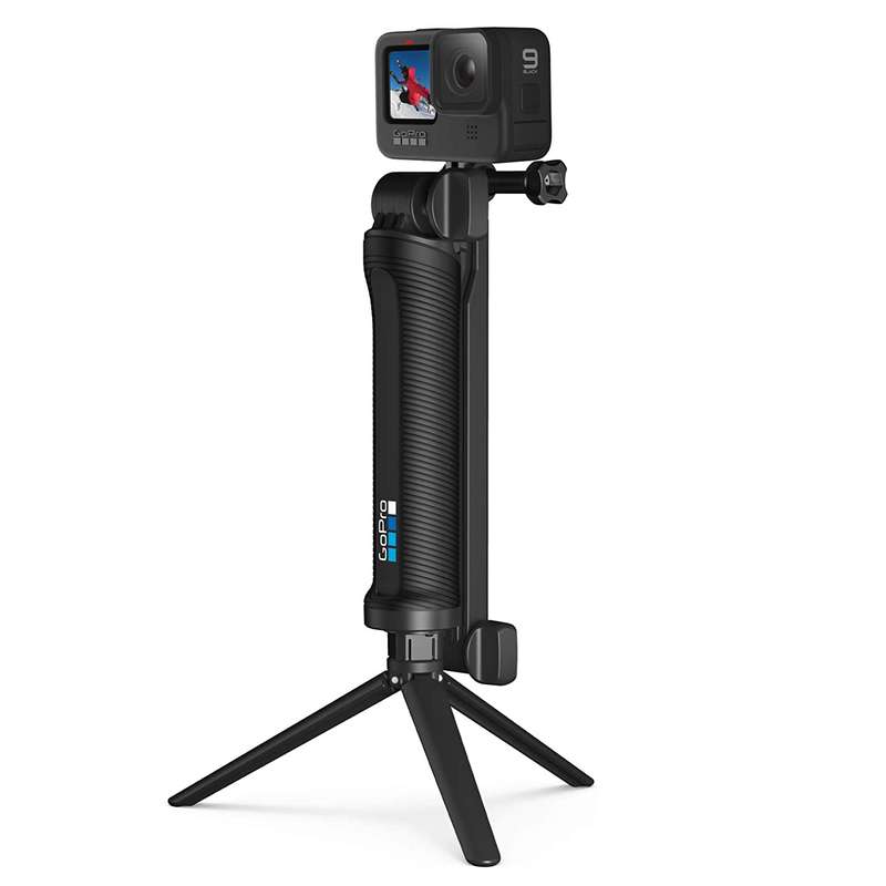 دوربین فیلم برداری ورزشی گوپرو مدل HERO9 به همراه سه پایه مدل 3WAY دوربین فیلم برداری ورزشی گوپرو مدل HERO9 به همراه سه پایه مدل 3WAY