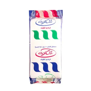 دستمال کاغذی جیبی 10 برگ شکوه مدل 102