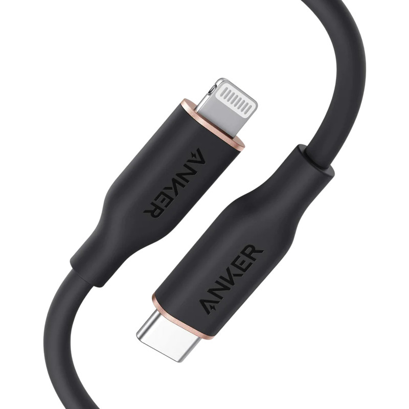 کابل تبدیل USB-C به لایتنینگ انکر مدل 641 طول 1.8 متر