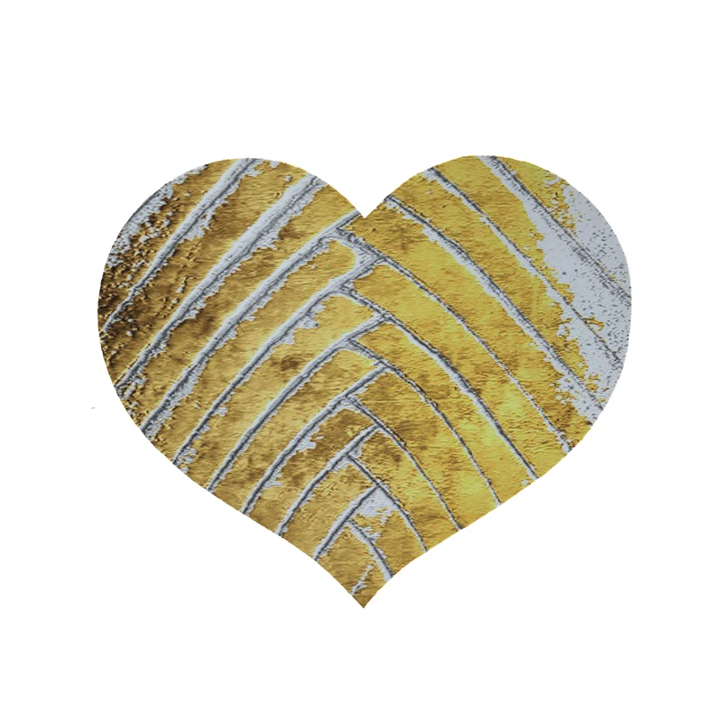 پادری مدل قلب طرح کلاسیک کد 8914 سایز 90x90 سانتی متر 