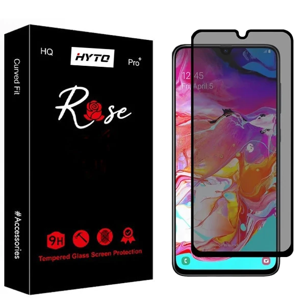 محافظ صفحه نمایش حریم شخصی هیتو مدل MysteryView Rose مناسب برای گوشی موبایل سامسونگ Galaxy A70 / A70s