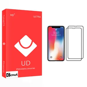 Coconut UD Glass Screen Protector For Apple iPhone X Pack Of 2