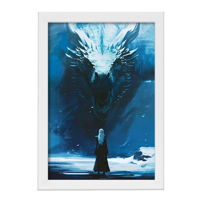 تابلو خندالو مدل بازی تاج و تخت (Game Of Thrones) کد F10158