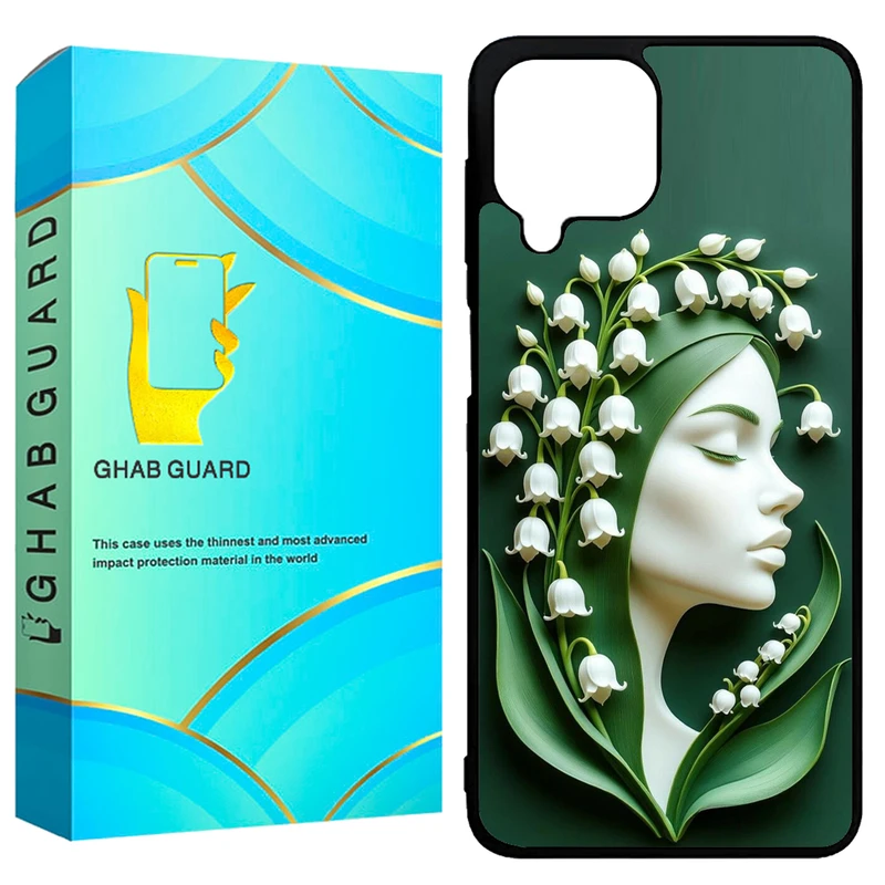 کاور قاب گارد طرح زنانه مدل GCHPA224 مناسب برای گوشی موبایل سامسونگ Galaxy A22 4G / M22 4G / M32 4G