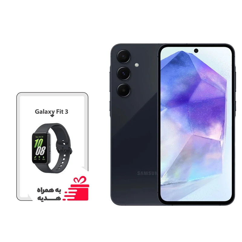 Samsung Galaxy A55 - 2 SIM | 128GB - 8GB RAM  - Vietnam - With Galaxy Fit 3 Band Gift Gift