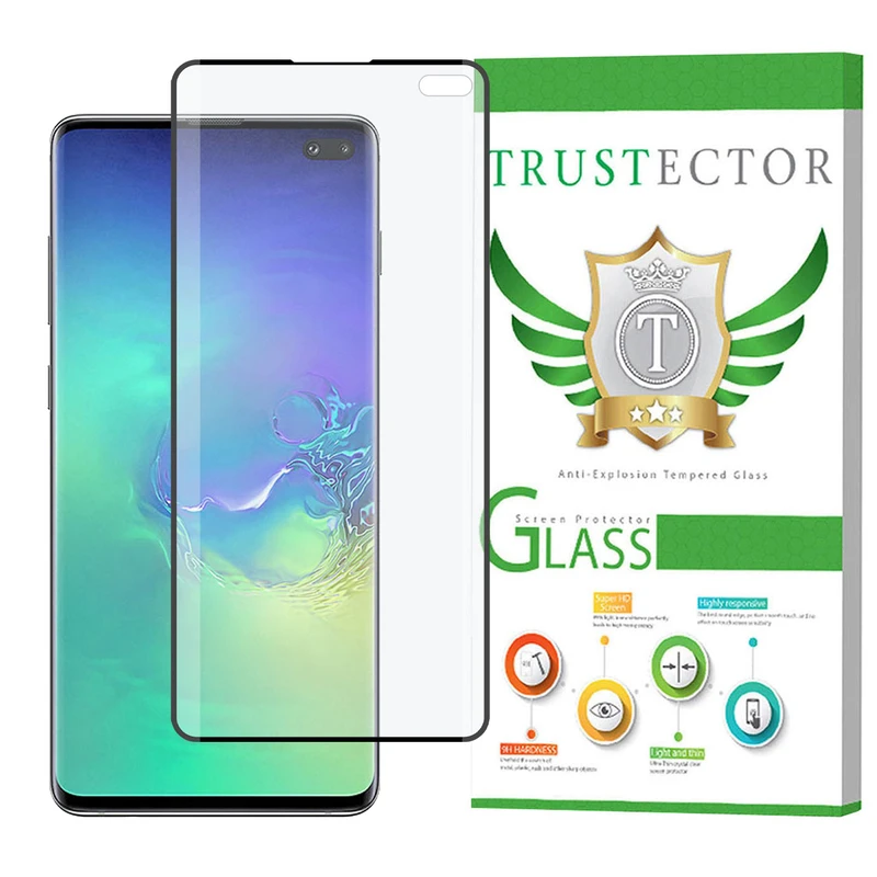 محافظ صفحه نمایش سرامیکی مات تراستکتور مدل EDGCMT مناسب برای گوشی موبایل سامسونگ Galaxy S10 Plus