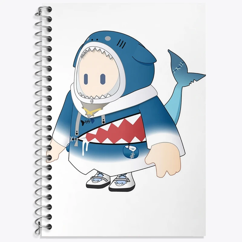 دفتر لغت 50 برگ خندالو طرح بازی فال گایز (Fall Guys) کد 32826