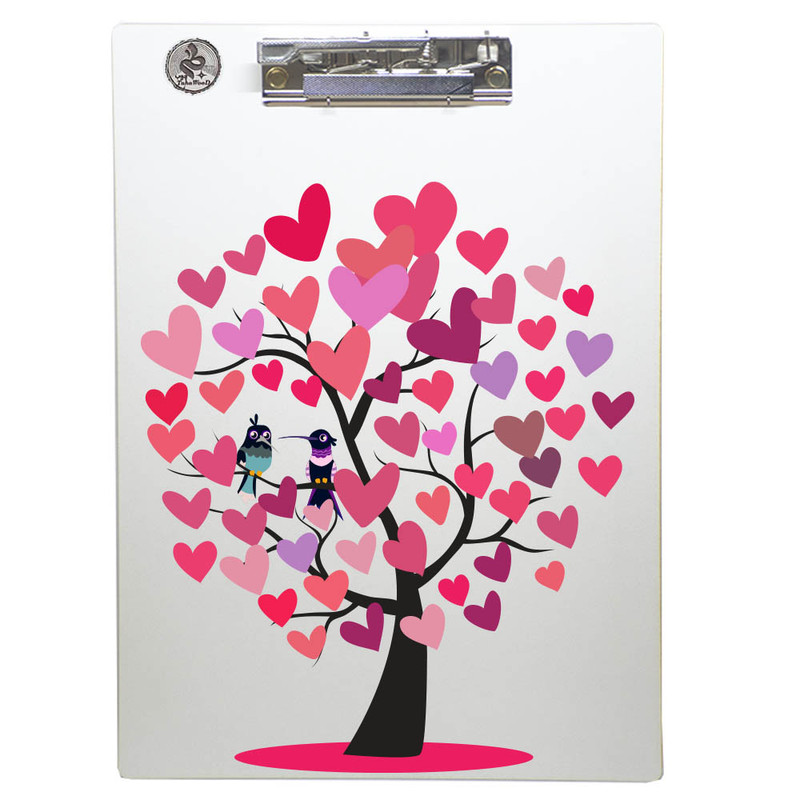 تخته شاسی طه چوب  مدل Heart Tree01 سایز A4