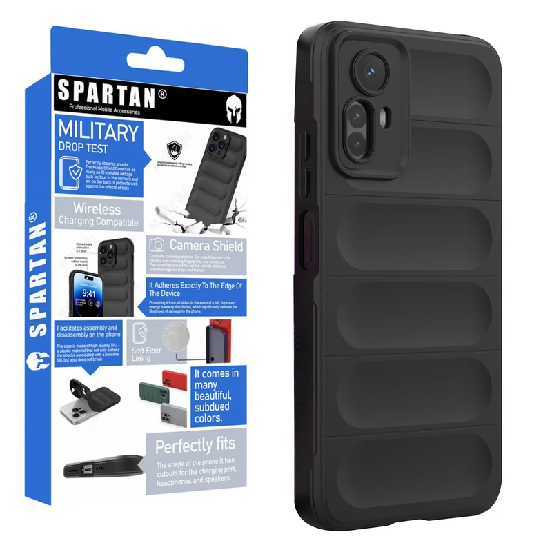 کاور اسپارتان مدل Flex Armor مناسب برای گوشی موبایل شیائومی Redmi Note 12s