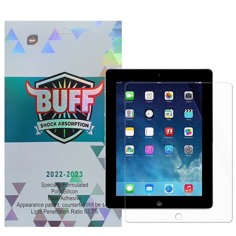 محافظ صفحه نمایش بوف مدل 5D مناسب برای تبلت اپل Ipad 4