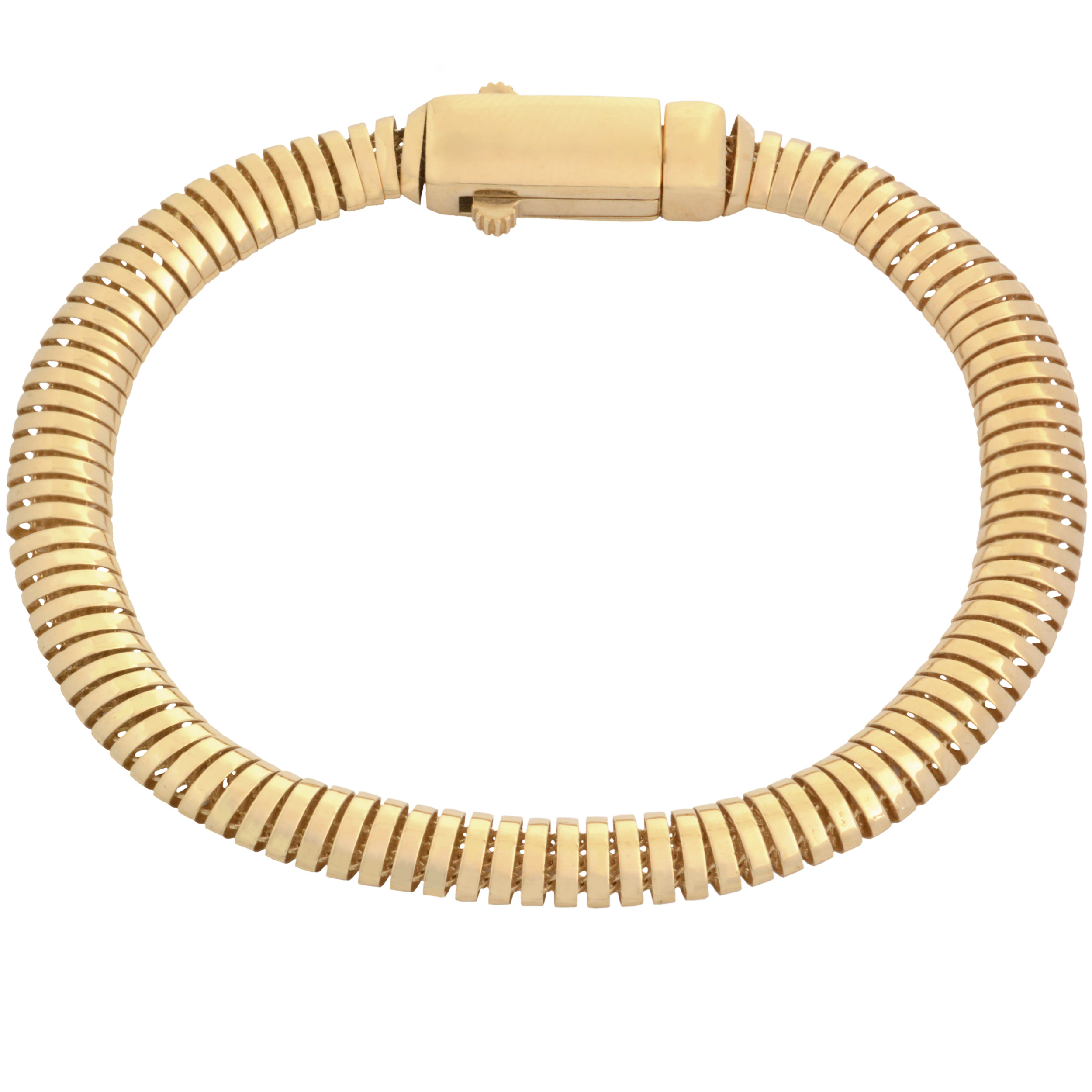 دستبند طلا 18 عیار زنانه طلای مستجابی مدل فمو کد 18
