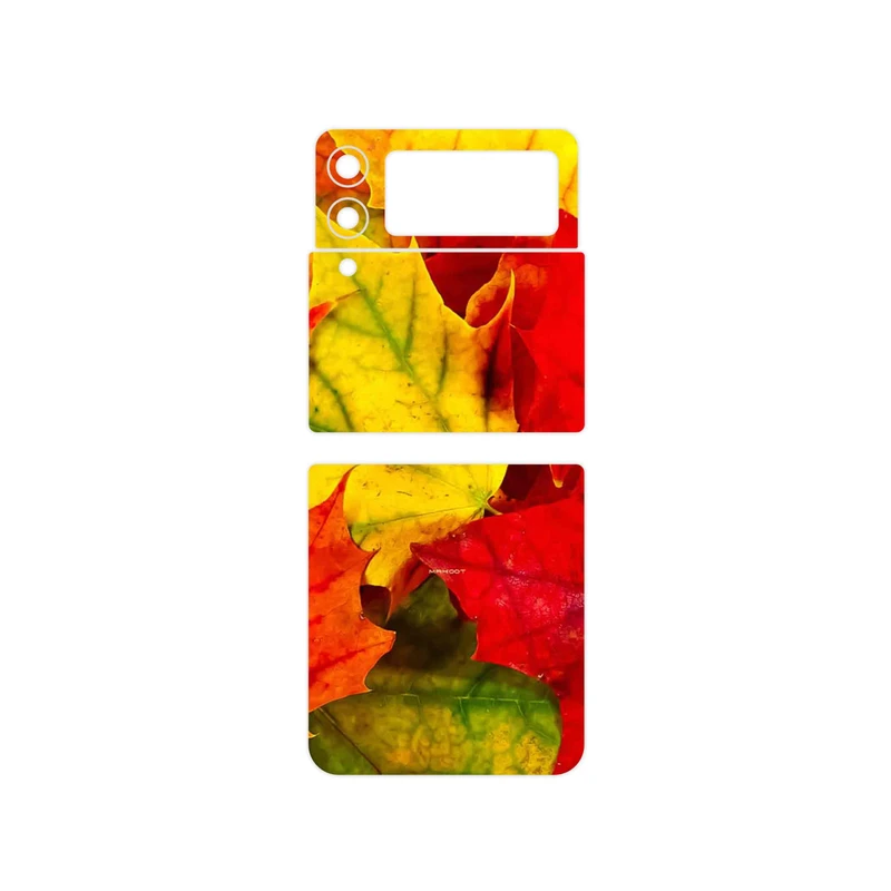 برچسب پوششی ماهوت مدل Fall Season مناسب برای گوشی موبایل سامسونگ Galaxy Z Flip3 5G