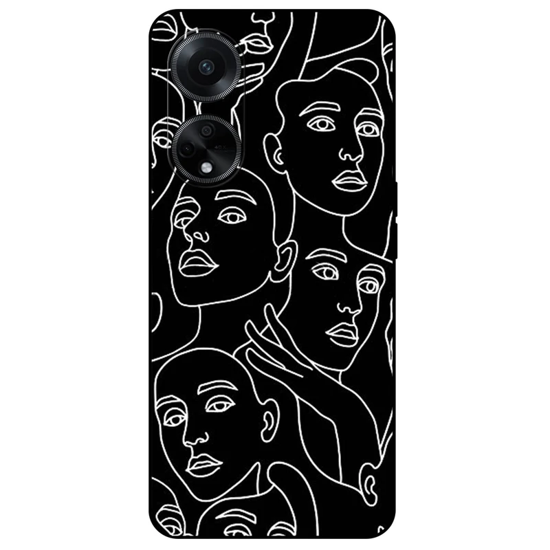 کاور مگافون طرح دخترانه مدل 7762 مناسب برای گوشی موبایل اوپو A98