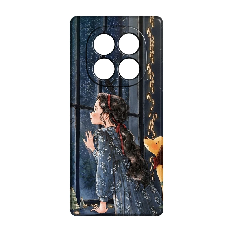 کاور طرح دخترانه کد 4 مناسب برای گوشی موبایل شیائومی Redmi Note 14 Pro Plus