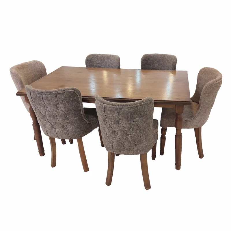 میز و صندلی ناهارخوری شش نفره مدل 006