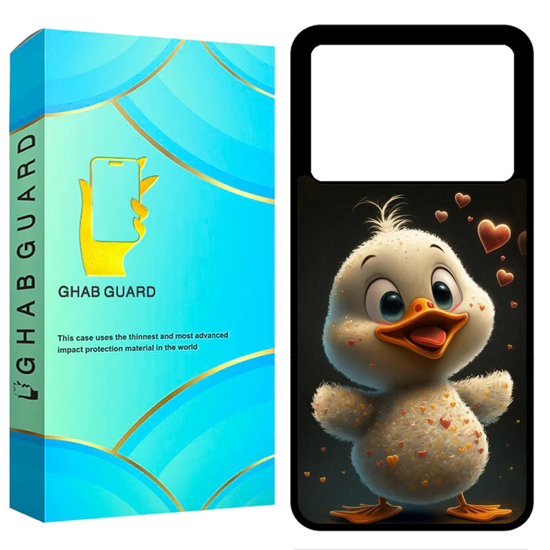 کاور قاب گارد طرح جوجه اردک مدل GCHPK60 مناسب برای گوشی موبایل شیائومی Poco X6 Pro 5G / Redmi K70E