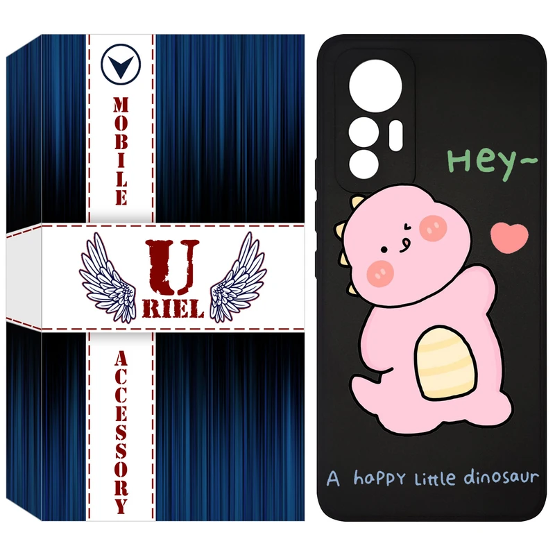 کاور یوریل مدل KSH کد 26 طرح دایناسور مناسب برای گوشی موبایل شیائومی 12 Lite