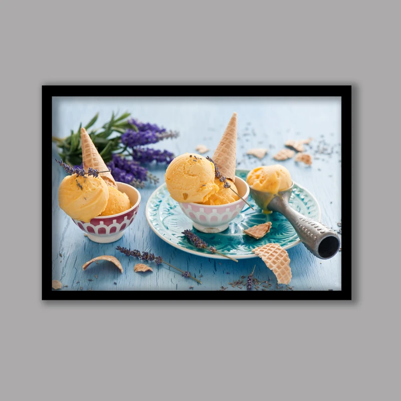 تابلو مدل آشپزخانه طرح بستنی کد LA-G10197-2