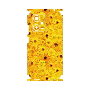 MAHOOT Yellow_Flower-FullSkin Cover Sticker for Xiaomi Redmi Note 12 Pro Plus