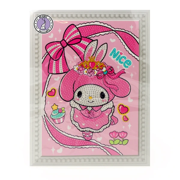 بازی آموزشی باکیدز مدل نقاشی الماسی طرح مای ملودی و تاج