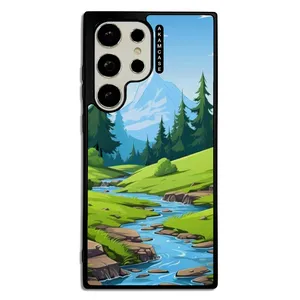 AKAM AMC-WSGS23U-NATURE-19 Cover For Samsung Galaxy S23 Ultra
