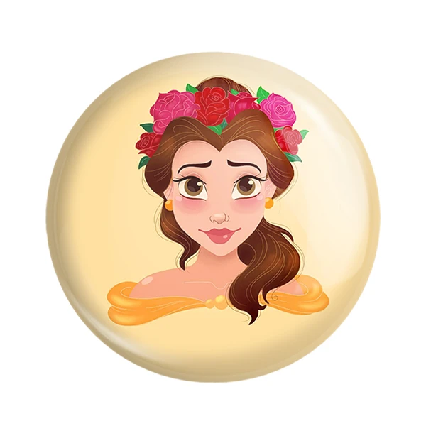 مگنت خندالو طرح کارتون دیو و دلبر کد 1786