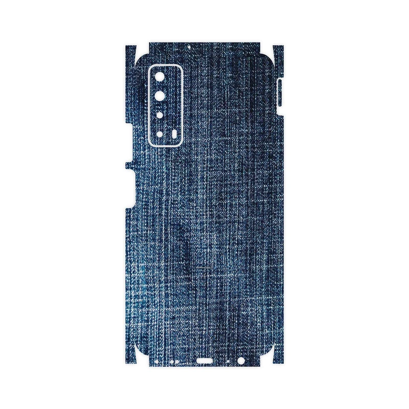 برچسب پوششی ماهوت مدل Fabric Texture 3-FullSkin مناسب برای گوشی موبایل هوآوی Y7a