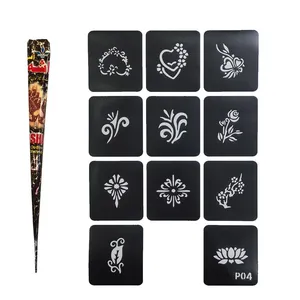 شابلون تتو و حنا طراحی کد kz3