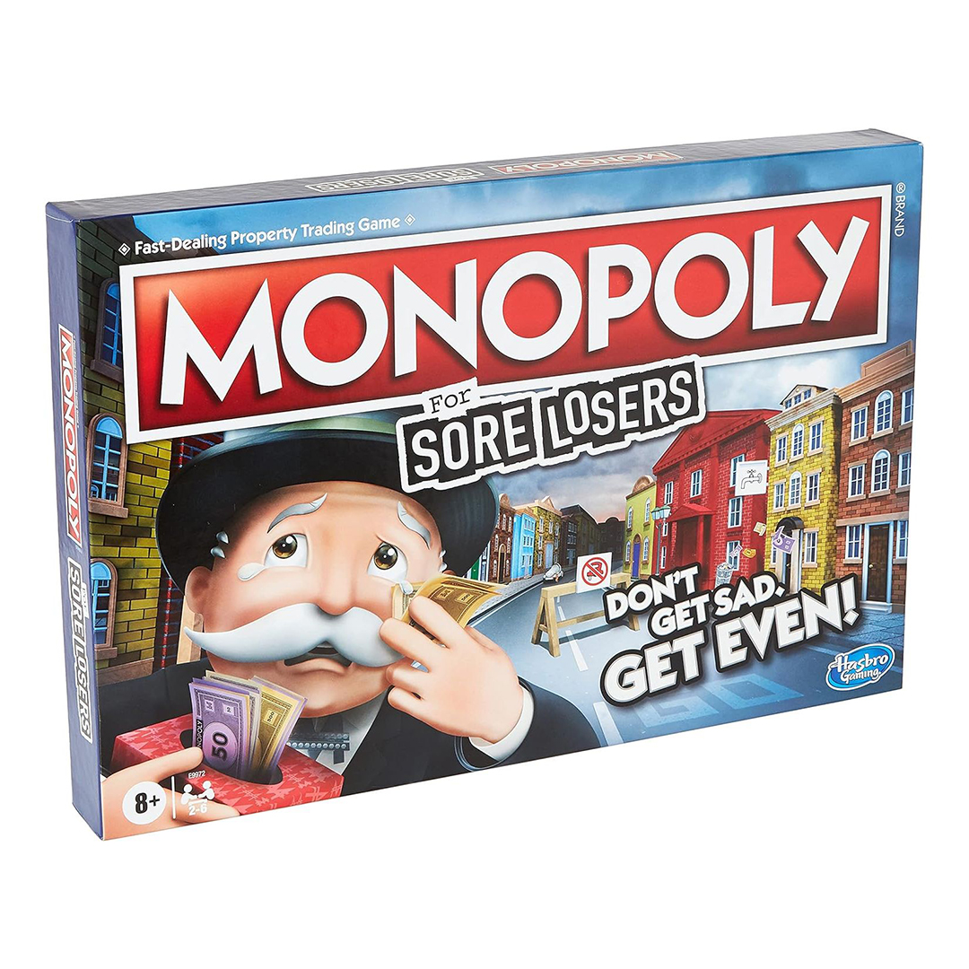 نکته خرید - قیمت روز بازی فکری هاسبرو مدل Monopoly For Sore Losers خرید
