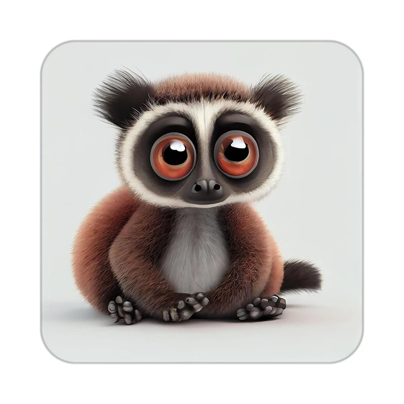 زیر لیوانی کاکتی طرح حیوانات کارتونی مدل mp27452