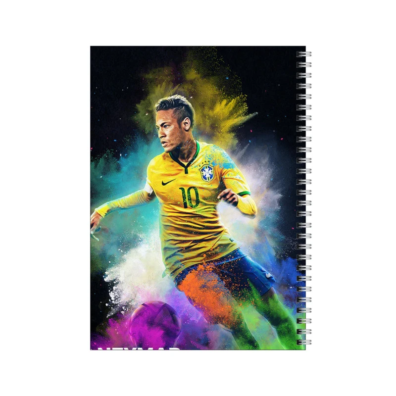 دفتر مشق 80 برگ بامبیلیپ طرح فوتبالیست نیمار کد 4583474