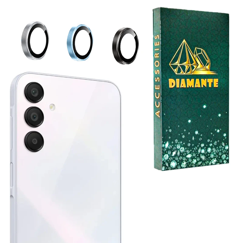 محافظ لنز دوربین فلزی دیامانته مدل Lenz Gn مناسب برای گوشی موبایل سامسونگ Galaxy A16