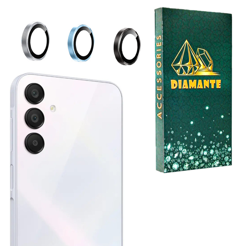 محافظ لنز دوربین فلزی دیامانته مدل Lenz Gn مناسب برای گوشی موبایل سامسونگ Galaxy A16