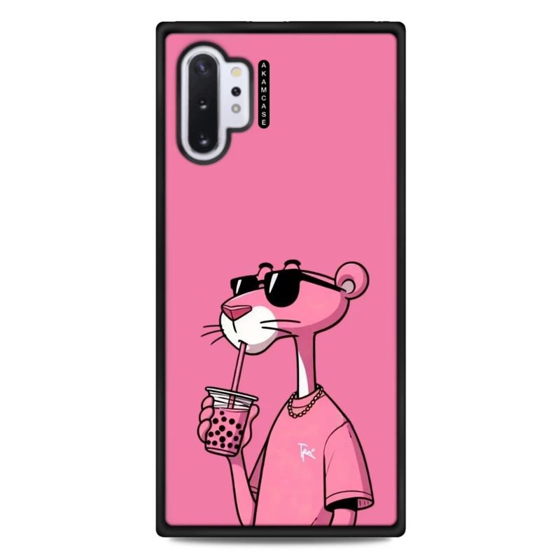 کاور آکام مدل AMC-WSGN10P-PINK PANTHER12 مناسب برای گوشی موبایل سامسونگ Galaxy Note 10 Plus
