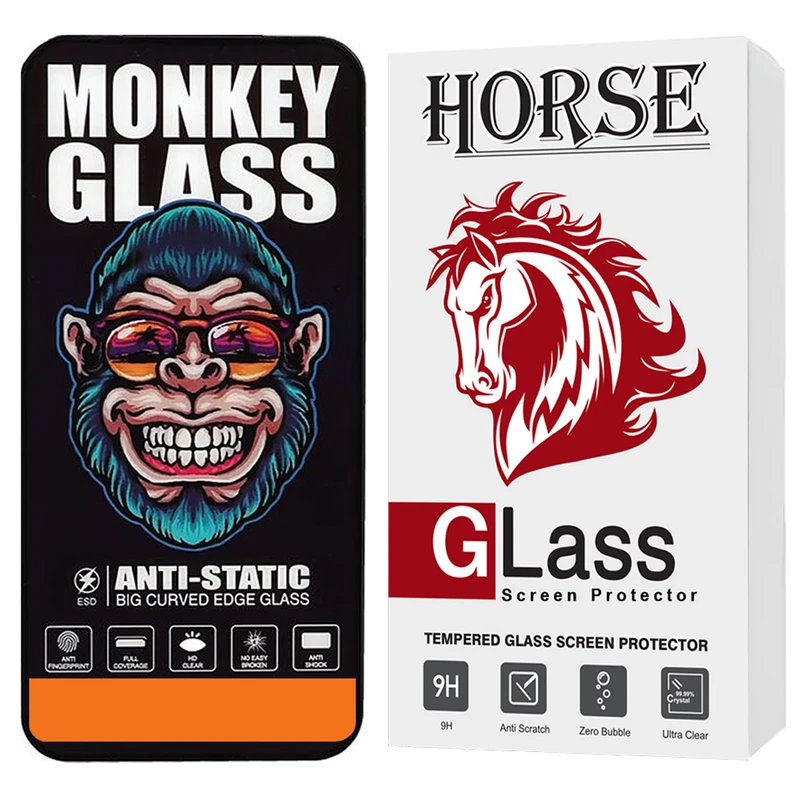 محافظ صفحه نمایش هورس مدل MONH مناسب برای گوشی موبایل اپل iPhone 13 / 13 Pro / 14