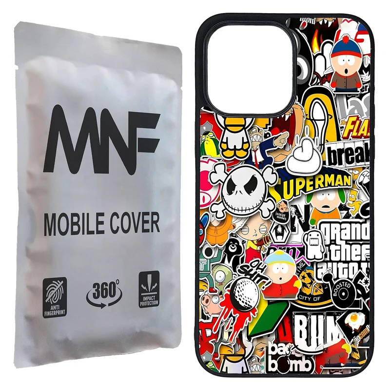 کاور ام ان اف طرح Dope Graffity Art کد P-067 مناسب برای گوشی موبایل اپل iPhone 14 Pro Max